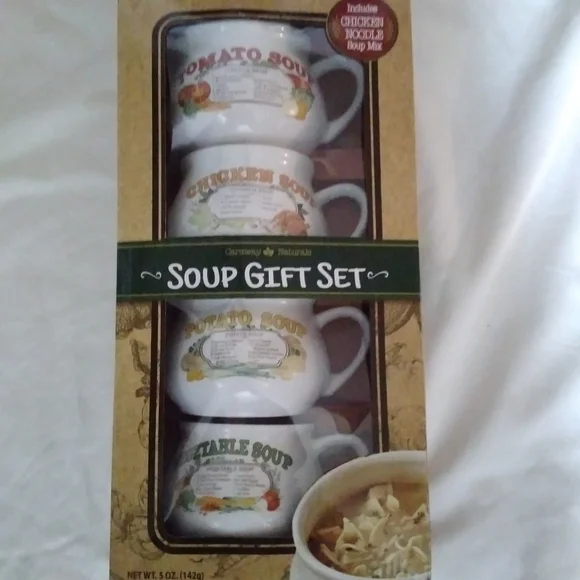 Soup Gift Set with Colorful Mugs - Picture 5 of 7